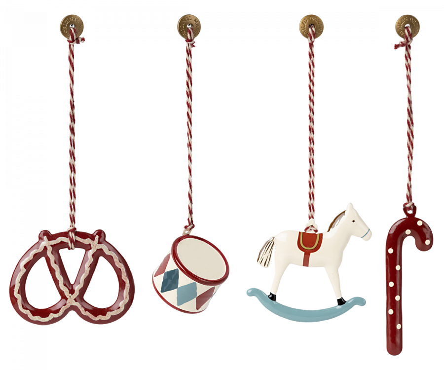 Metal ornament set - Peter's  Christmas