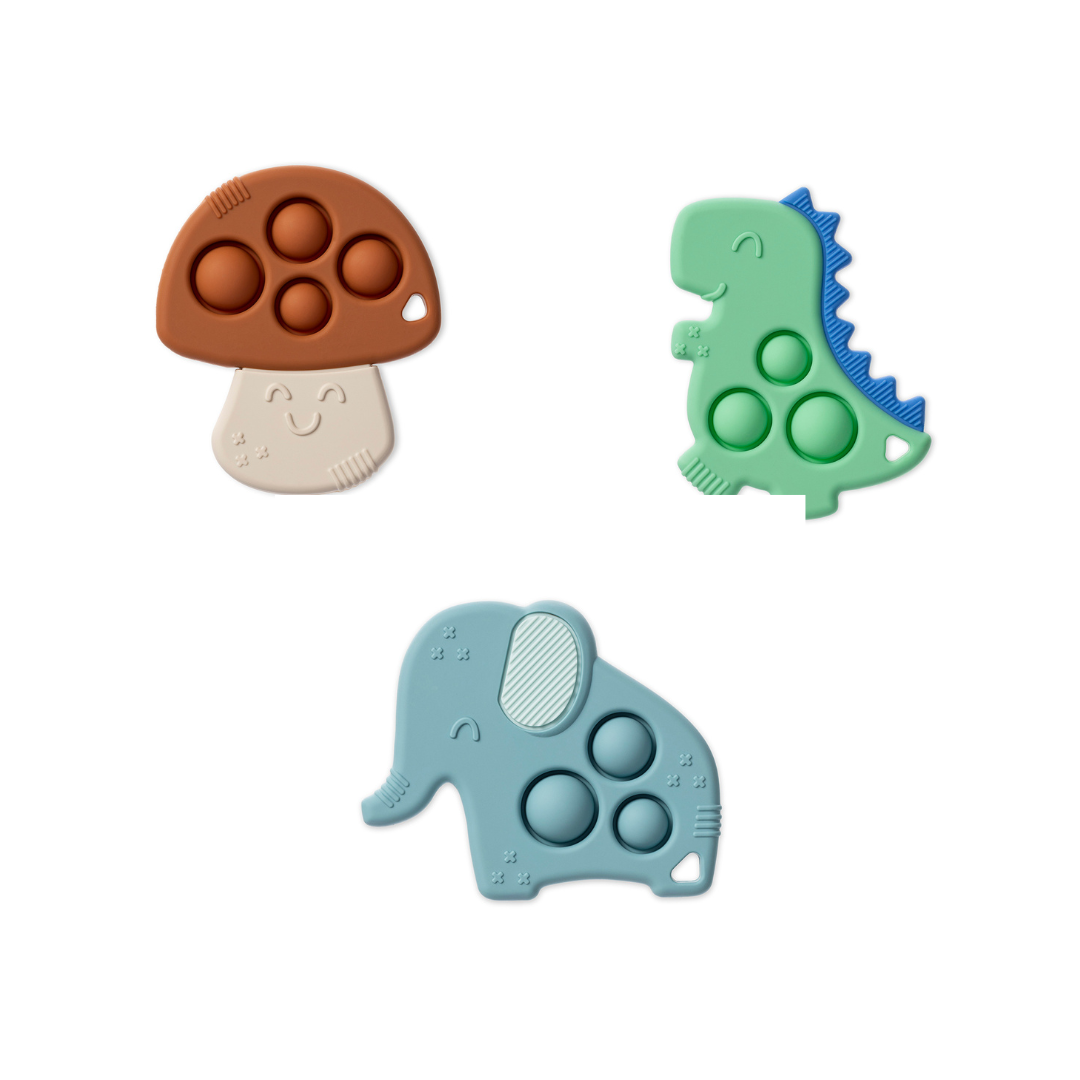 Itzy Pop™ Sensory Popper Toy: Dino