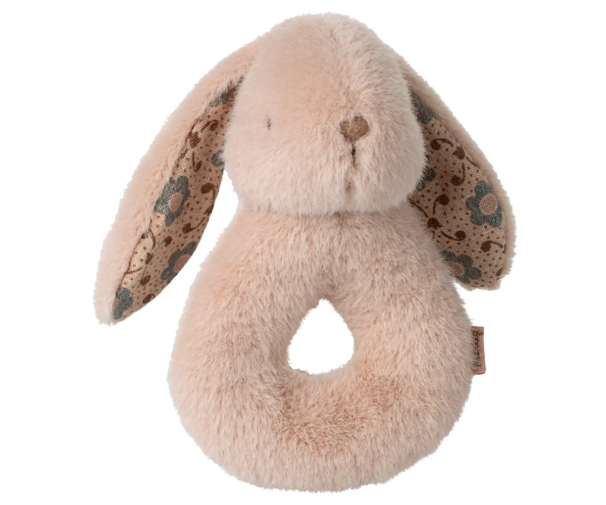 Bunny Rattle Set - Powder