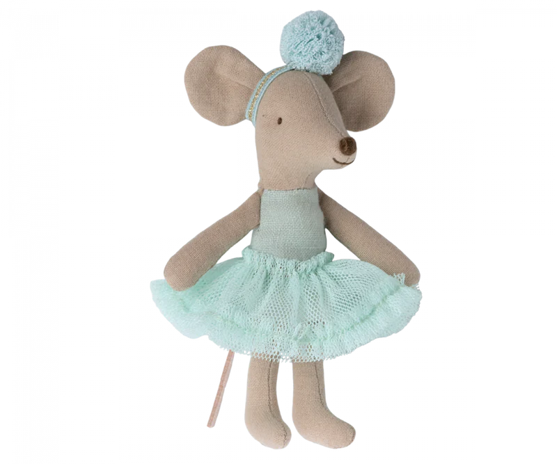 Ballerina mouse, Little sister - Light mint