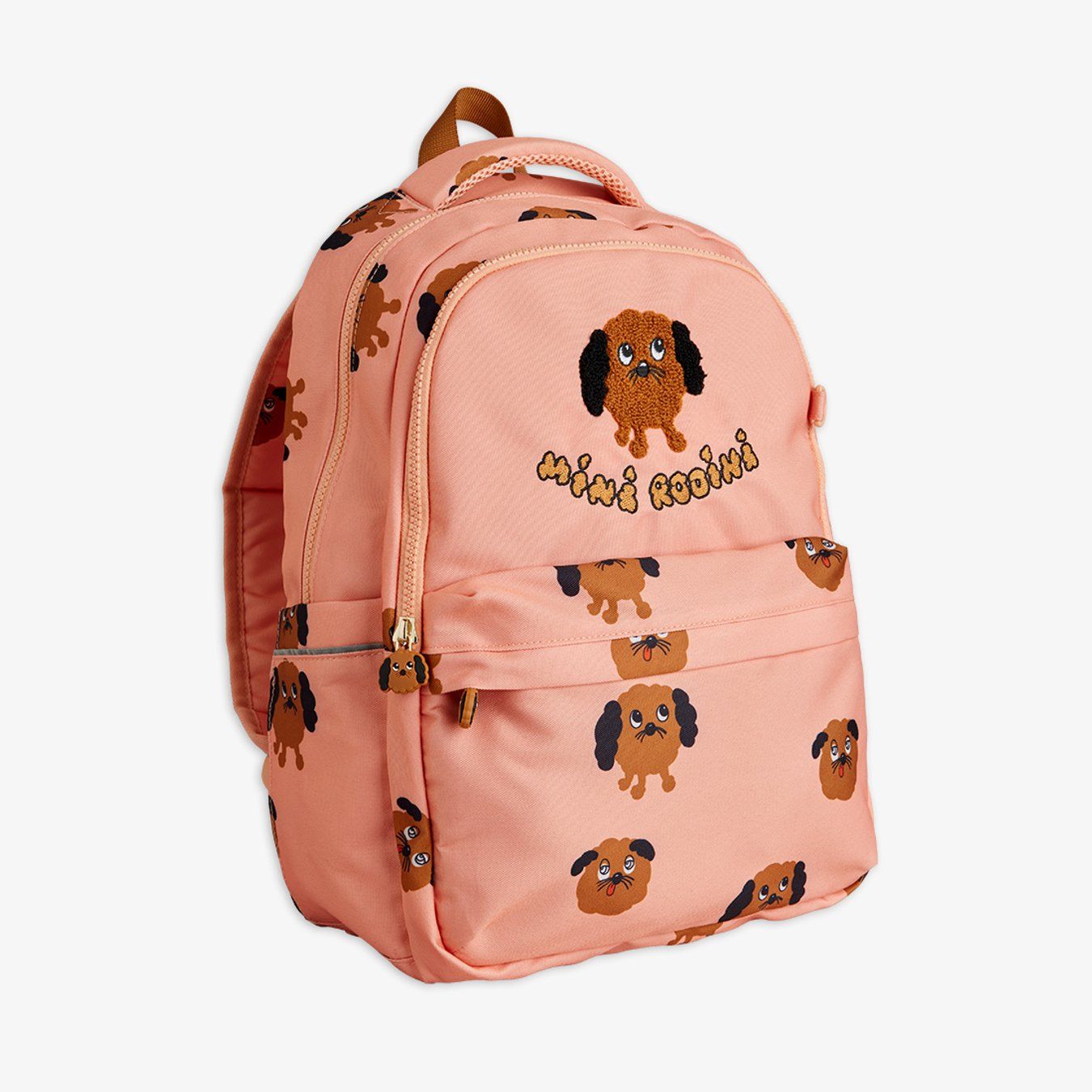 Doggies AOP School Backpack - Pink