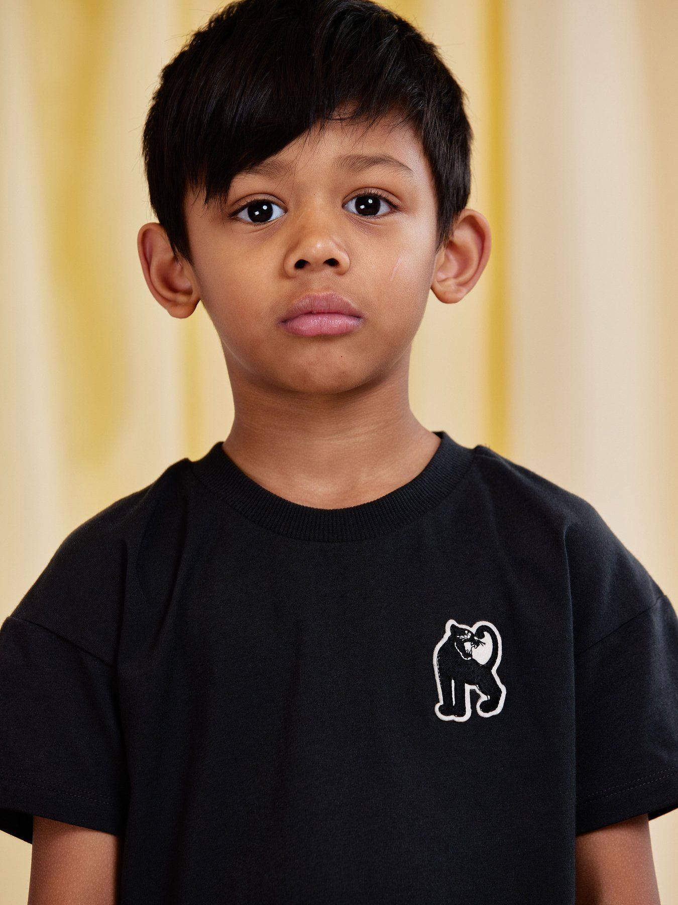 Panther Patch SS Tee - Black