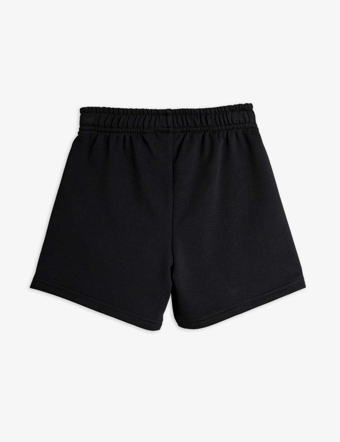 Plain Piping Sweatshorts - Black