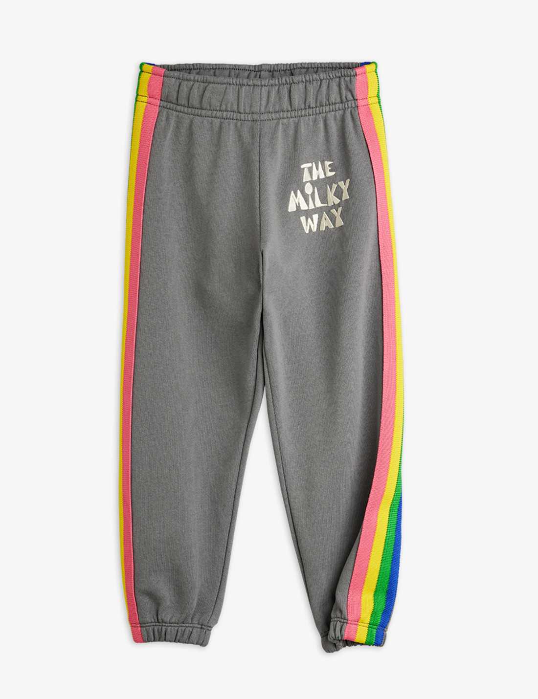 The Milky Way Rainbow Panel Sweatpants - Grey