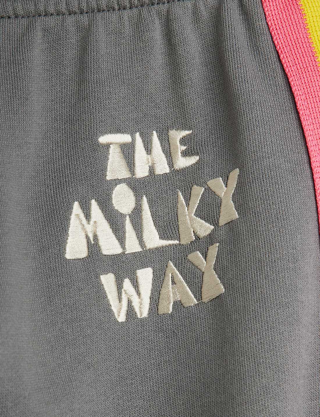The Milky Way Rainbow Panel Sweatpants - Grey