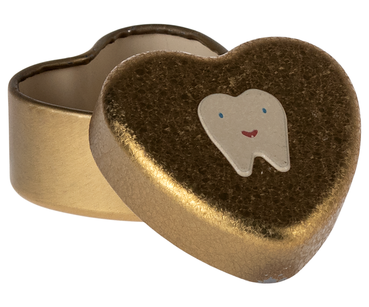 Tooth Box, Small - Gold
