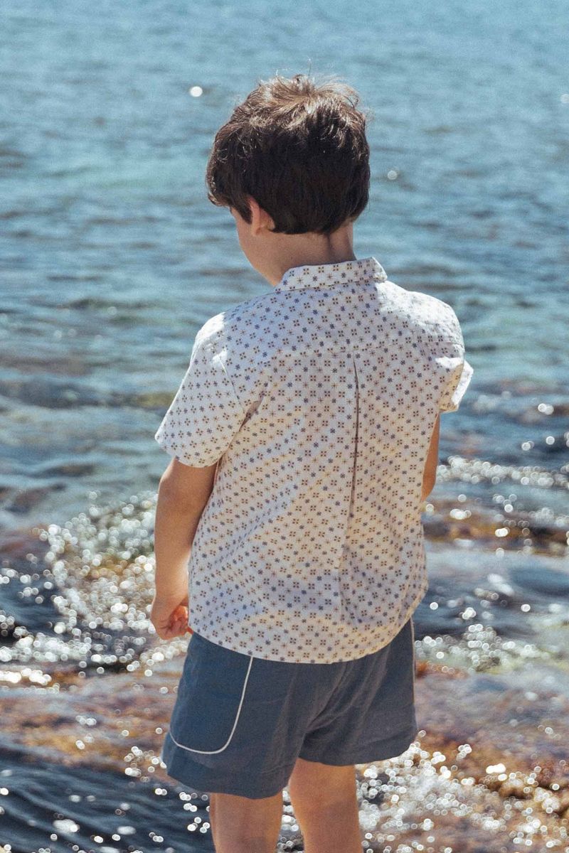 Birch Shorts in Coastal Blue
