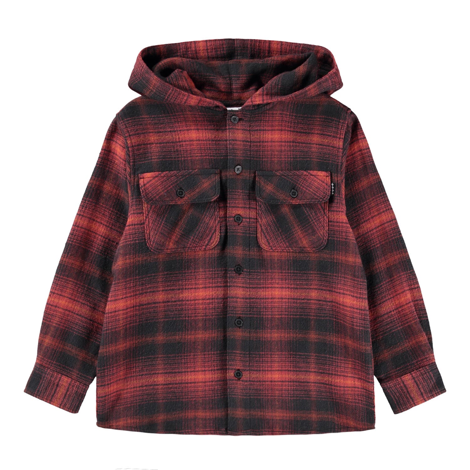Rizz Shirts Long Sleeve - Dark Red Check