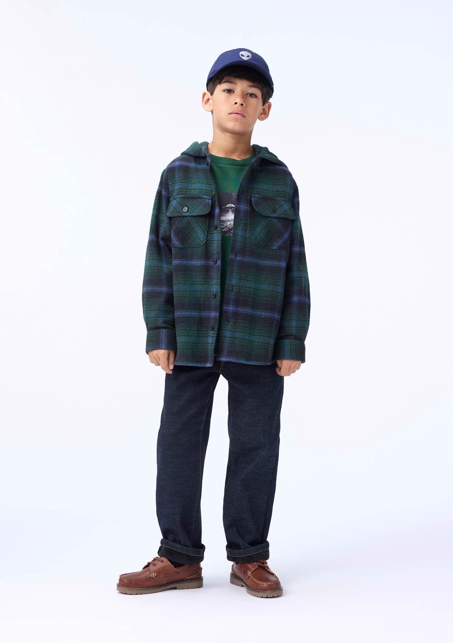Rizz Shirts Long Sleeve - Galaxy Check