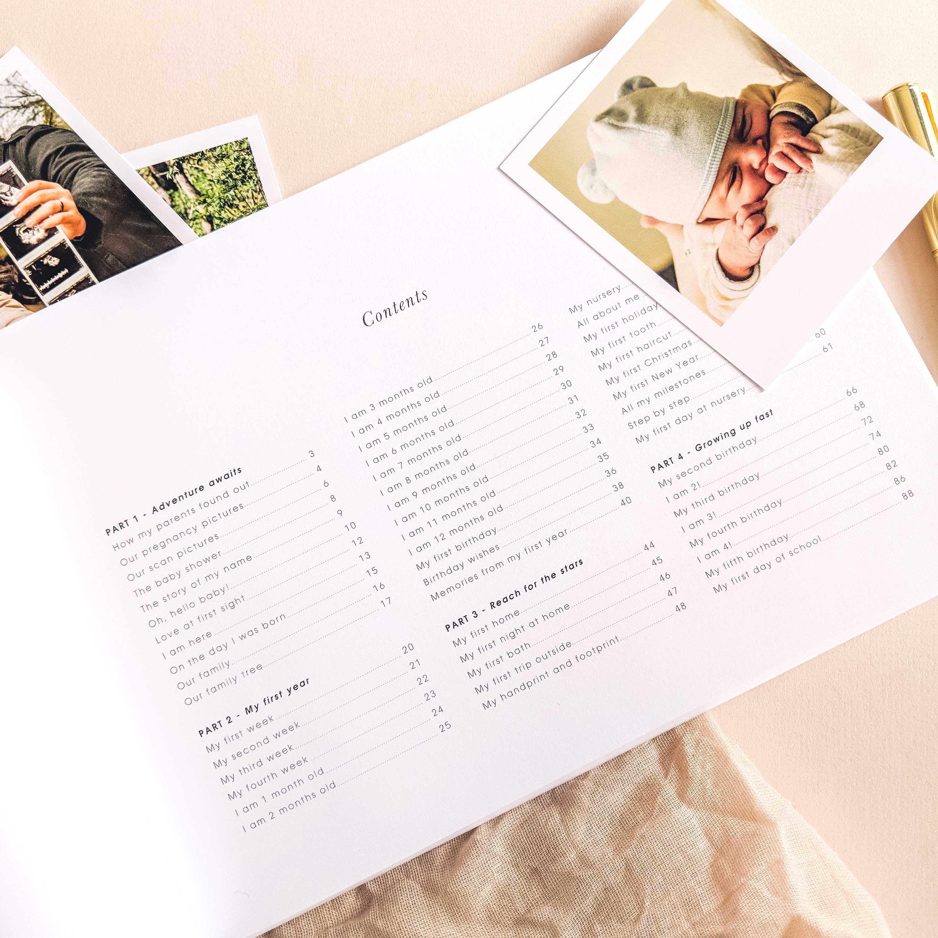 My Baby Journal (Blush)