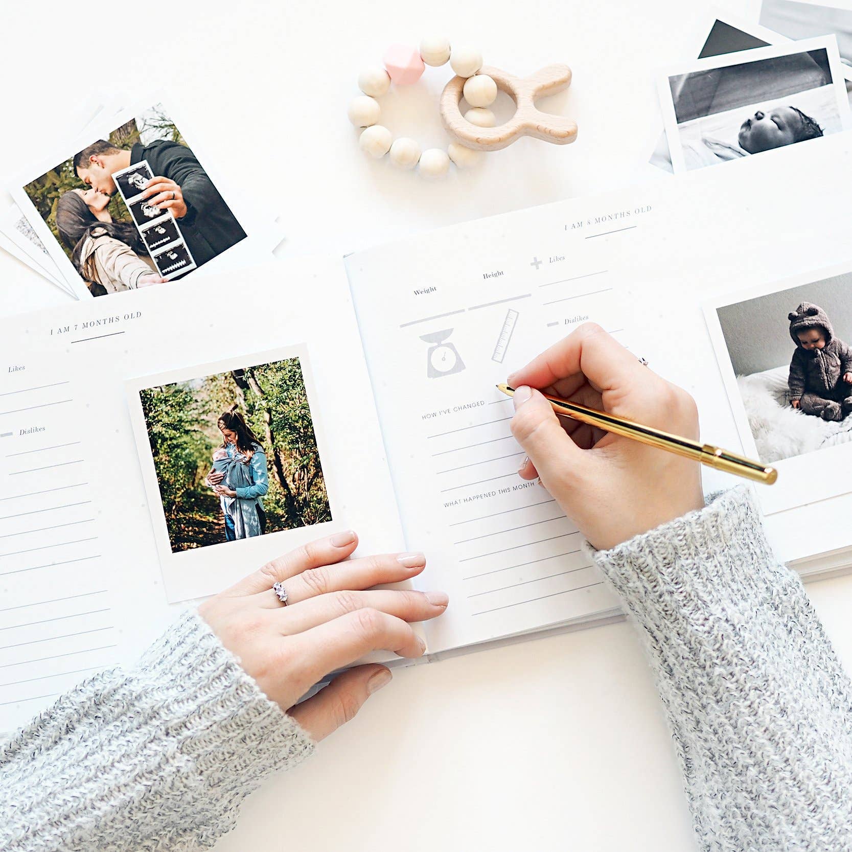 My Baby Journal (Blush) - Gift For New Parents