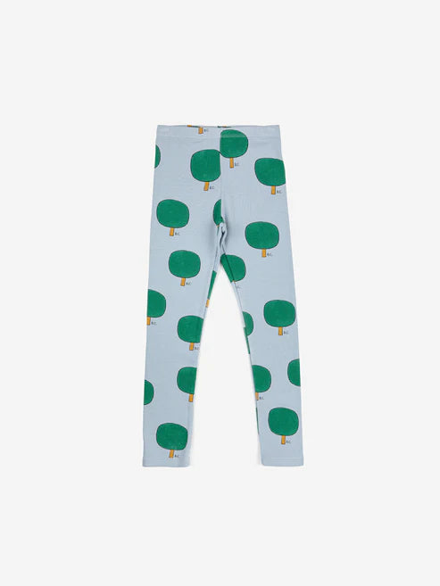 Green Tree all over leggings