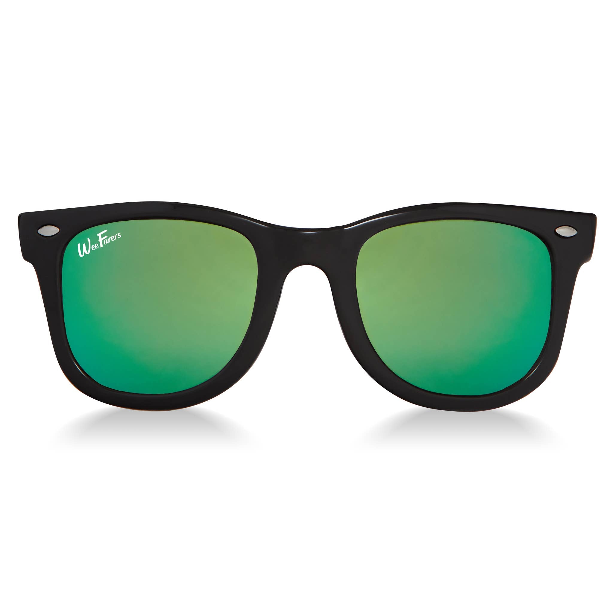 Polarized WeeFarers - Black w/ Sea Green: Ages 0-1