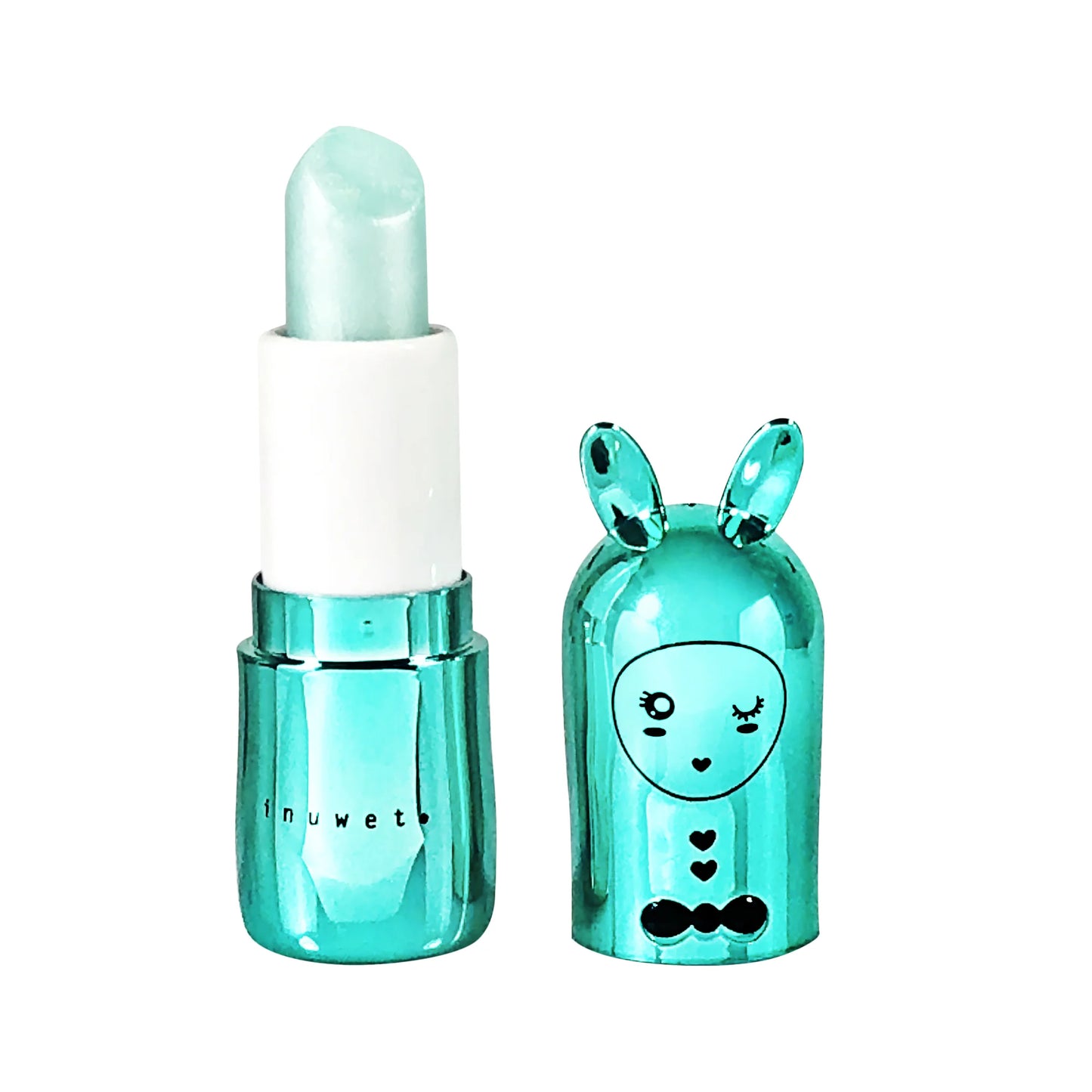 INUWET METAL LIPBALM / CUPCAKE / TURQUOISE