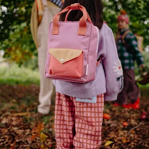 Backpack Small With Envelope - Rosebay Pink