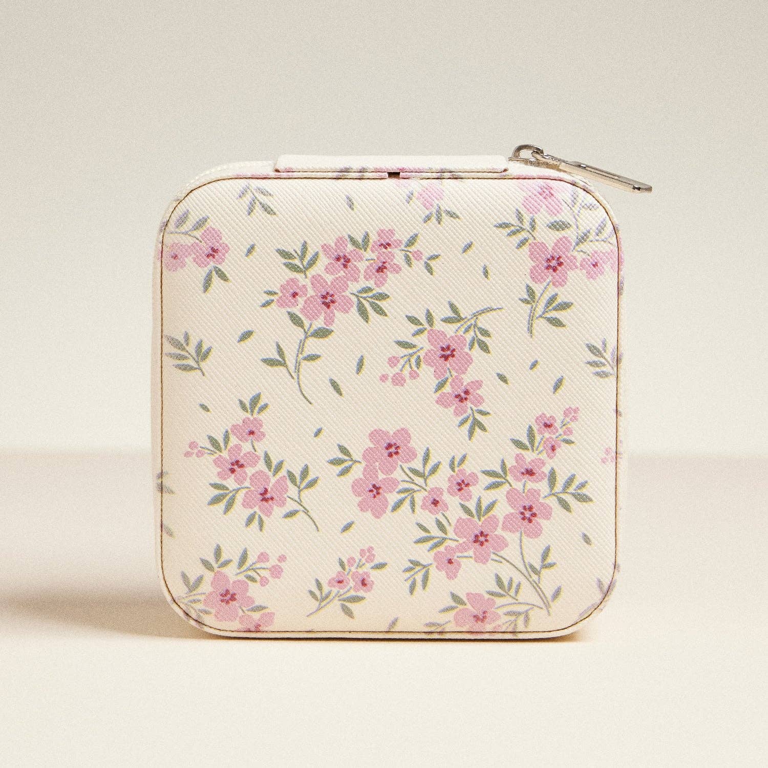 Multi Color Flower Pattern Jewelry Box