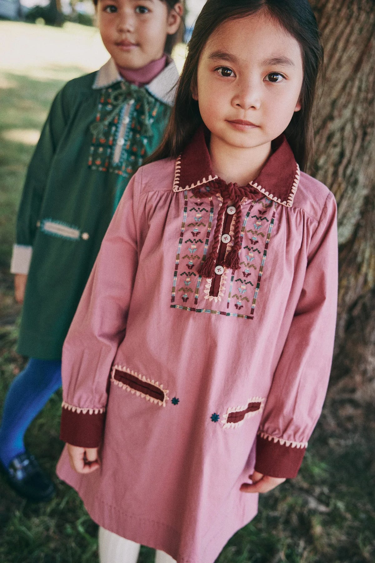 Anita Dress - Antique Rose