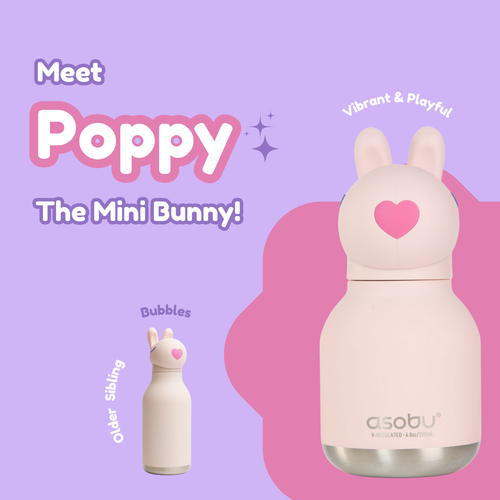 Mini Bestie Water Bottle - Bunny 6.7 oz