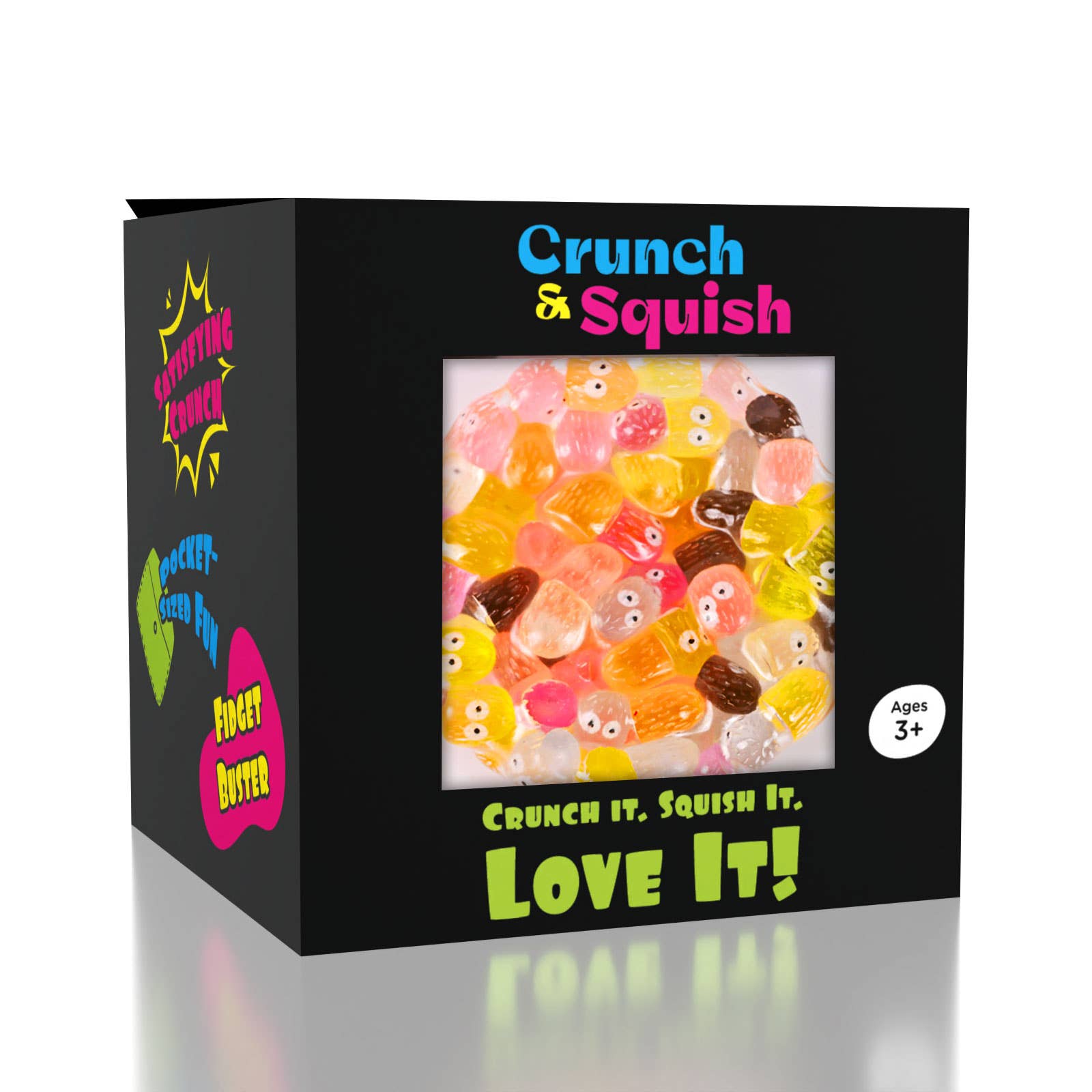 Crunch & Squish Candy Series Crunchy Squishy Stress Ball Fidget Toy