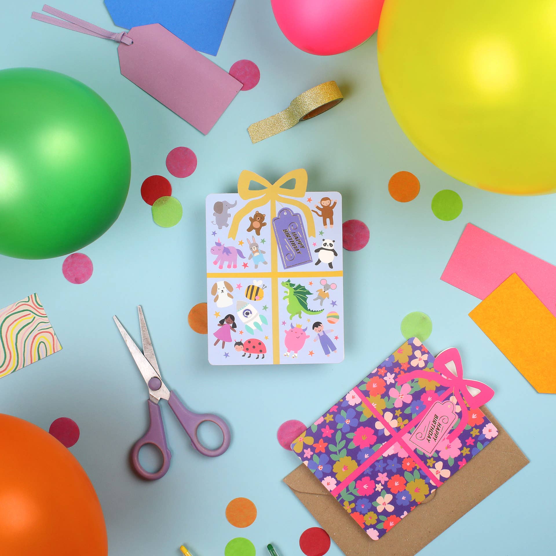 Wrapped in Wonder Present Card