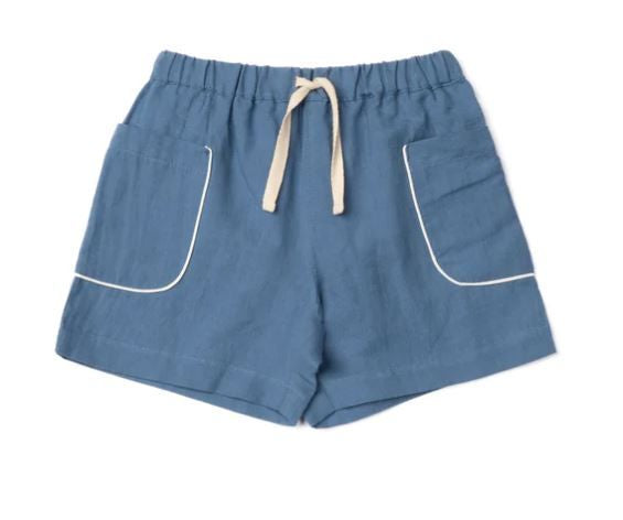 Birch Shorts in Coastal Blue