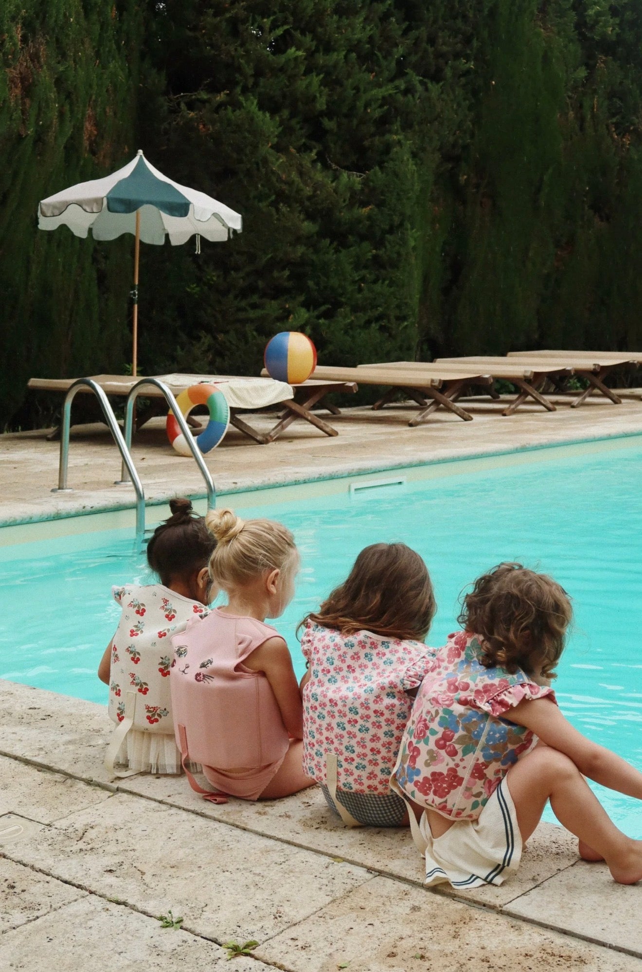 Avery Swim Vest - Lumina Rose