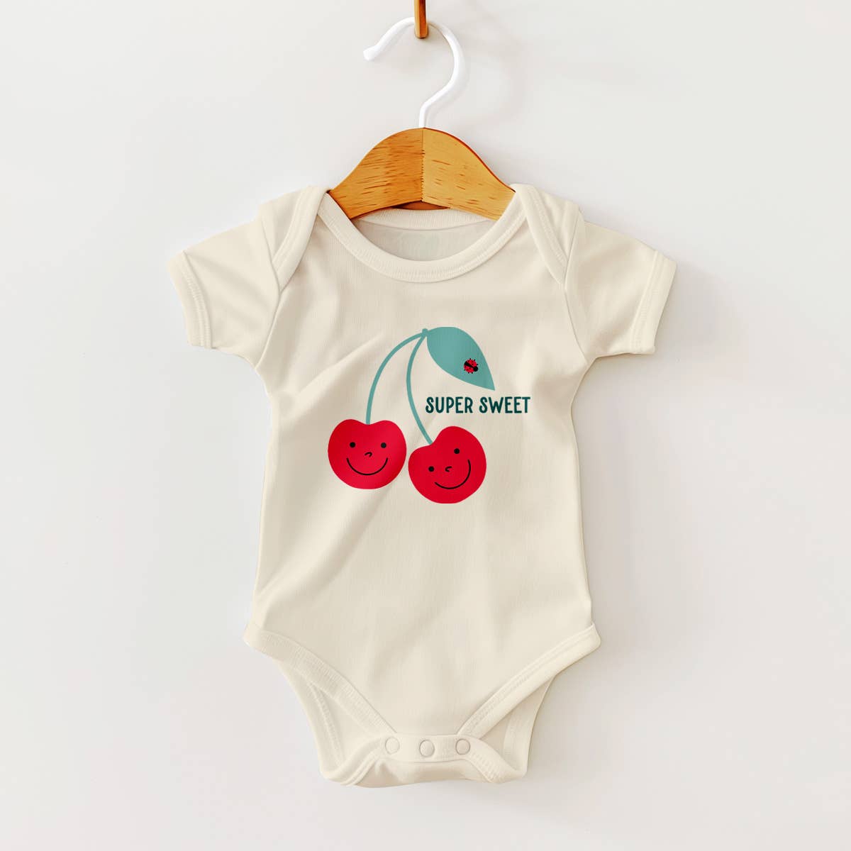 Cherries Baby Bodysuit