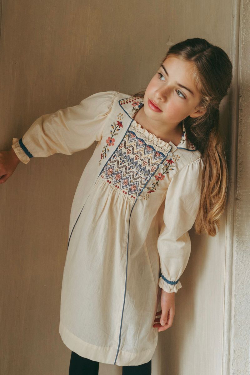 Isla Dress in Ivory - PREORDER