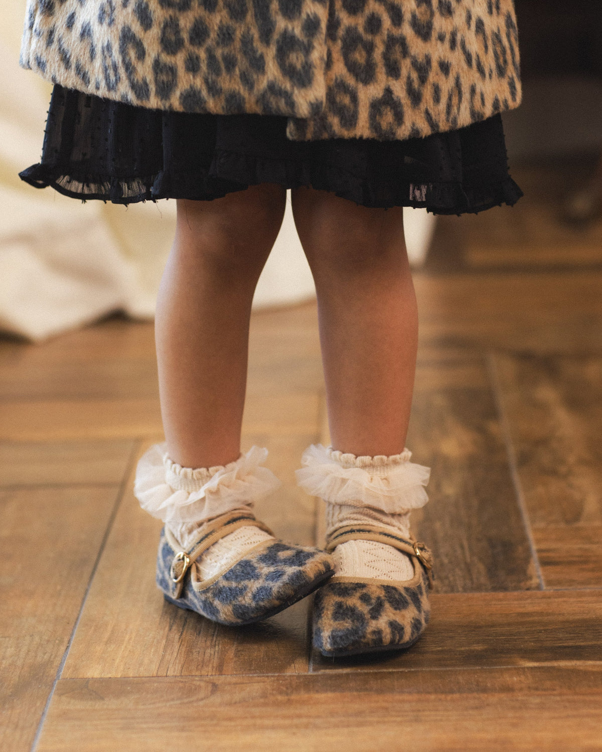 Ruffle Socks - Pearl, Ruby