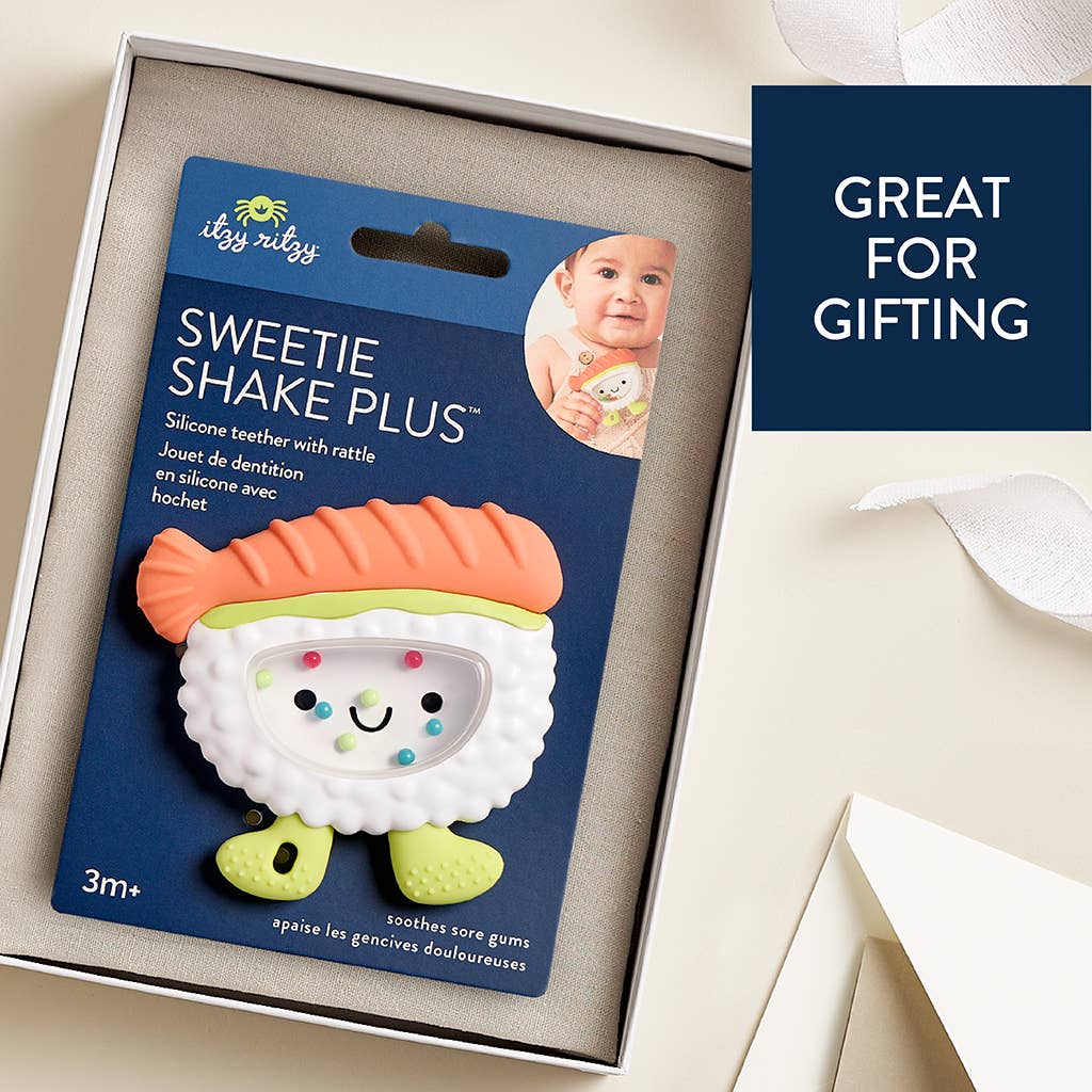 Sweetie Shake Plus™ - Teething + Rattle Toy: Tumbler