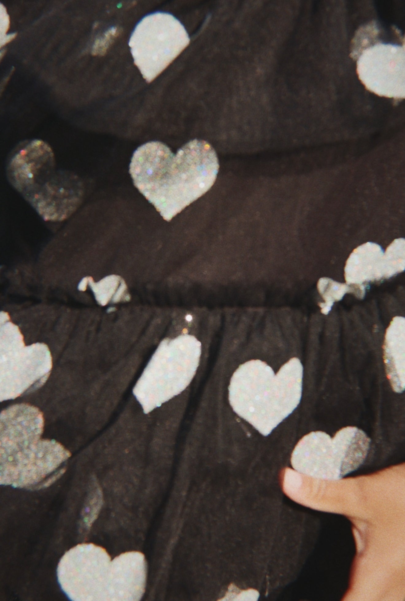 Glitter Dress - Black (Preorder)