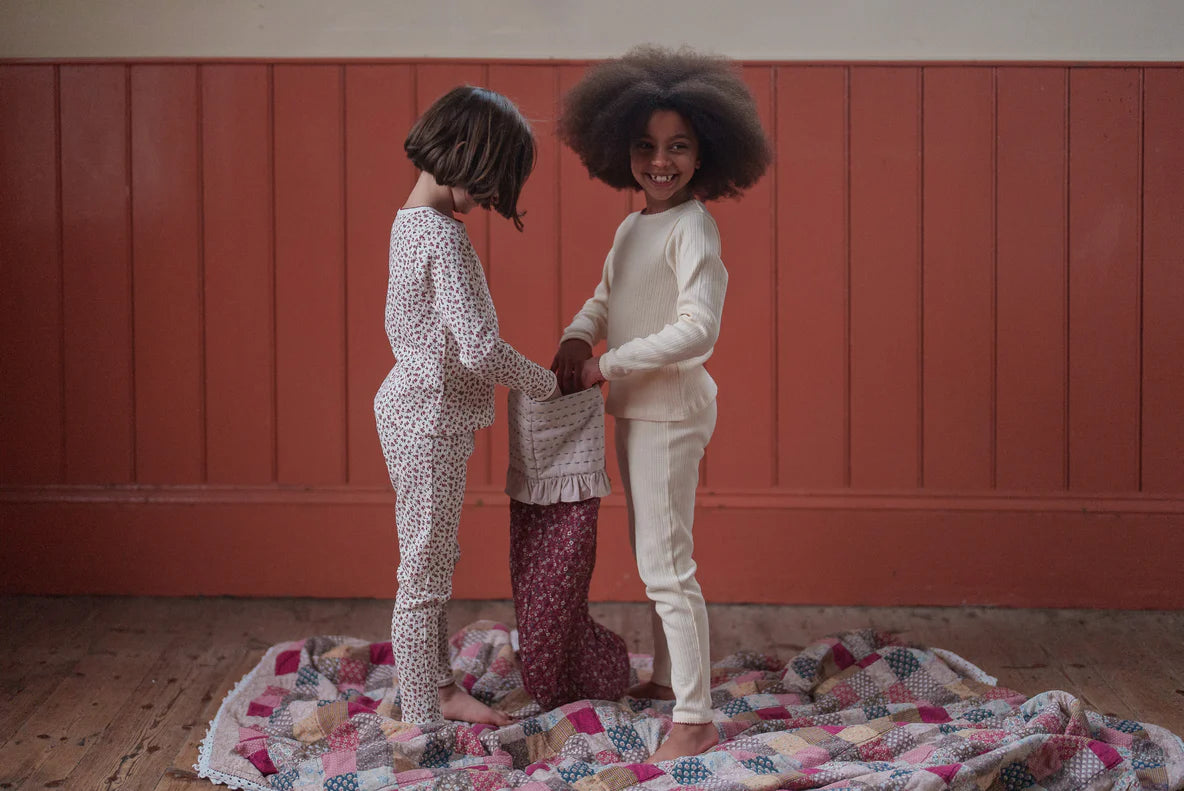 Pointelle Pyjamas - Buttermilk
