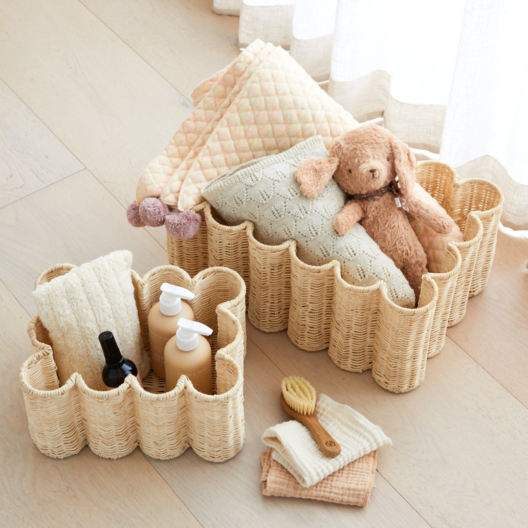 BLOSSOM WAVY BASKET SET