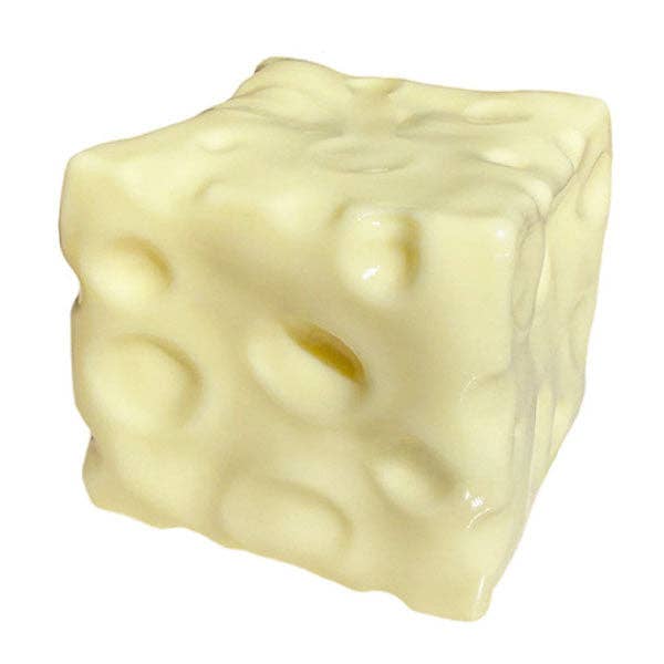 Cheese Cube Slow-Rise Squishy Fidget Toy