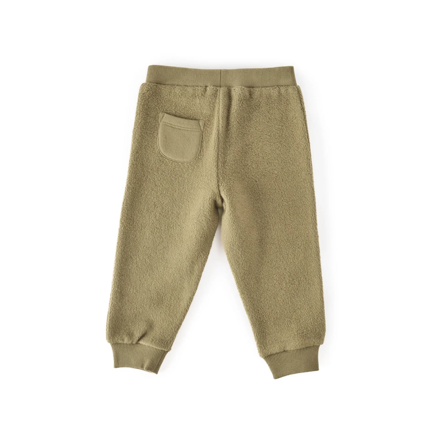Teddy Fleece Jogger - Moss