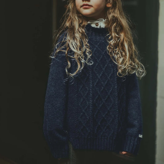 Jos Sweater | Blue Marine