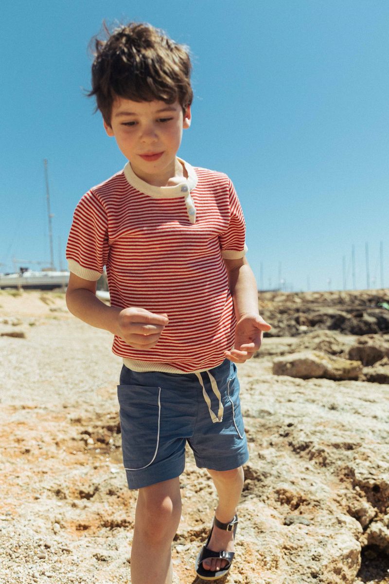 Birch Shorts in Coastal Blue