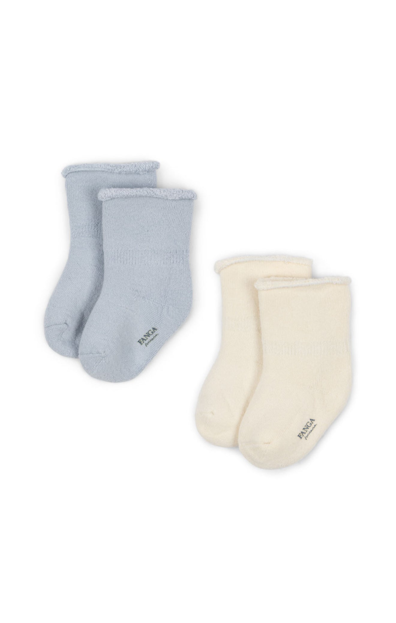 Vicino 2 Pack Terry Socks - Gray Dawn