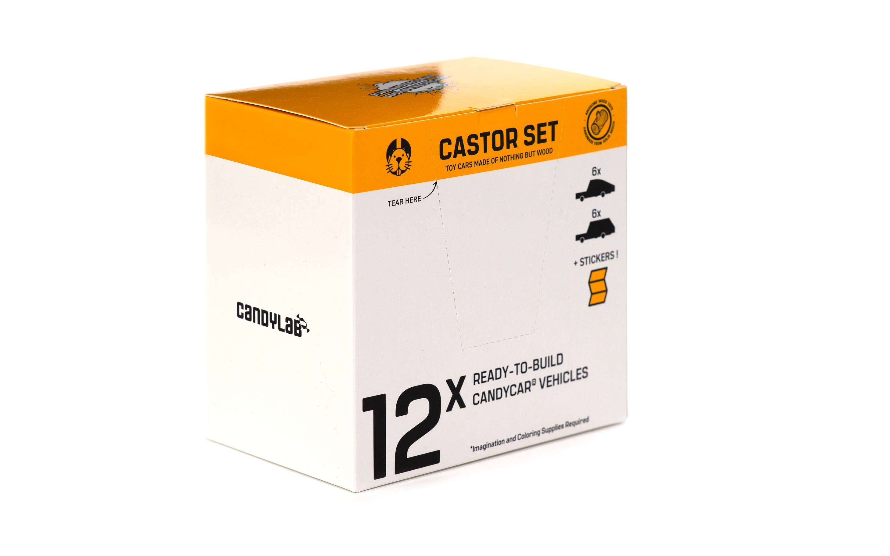 Castor Set 12 Pack