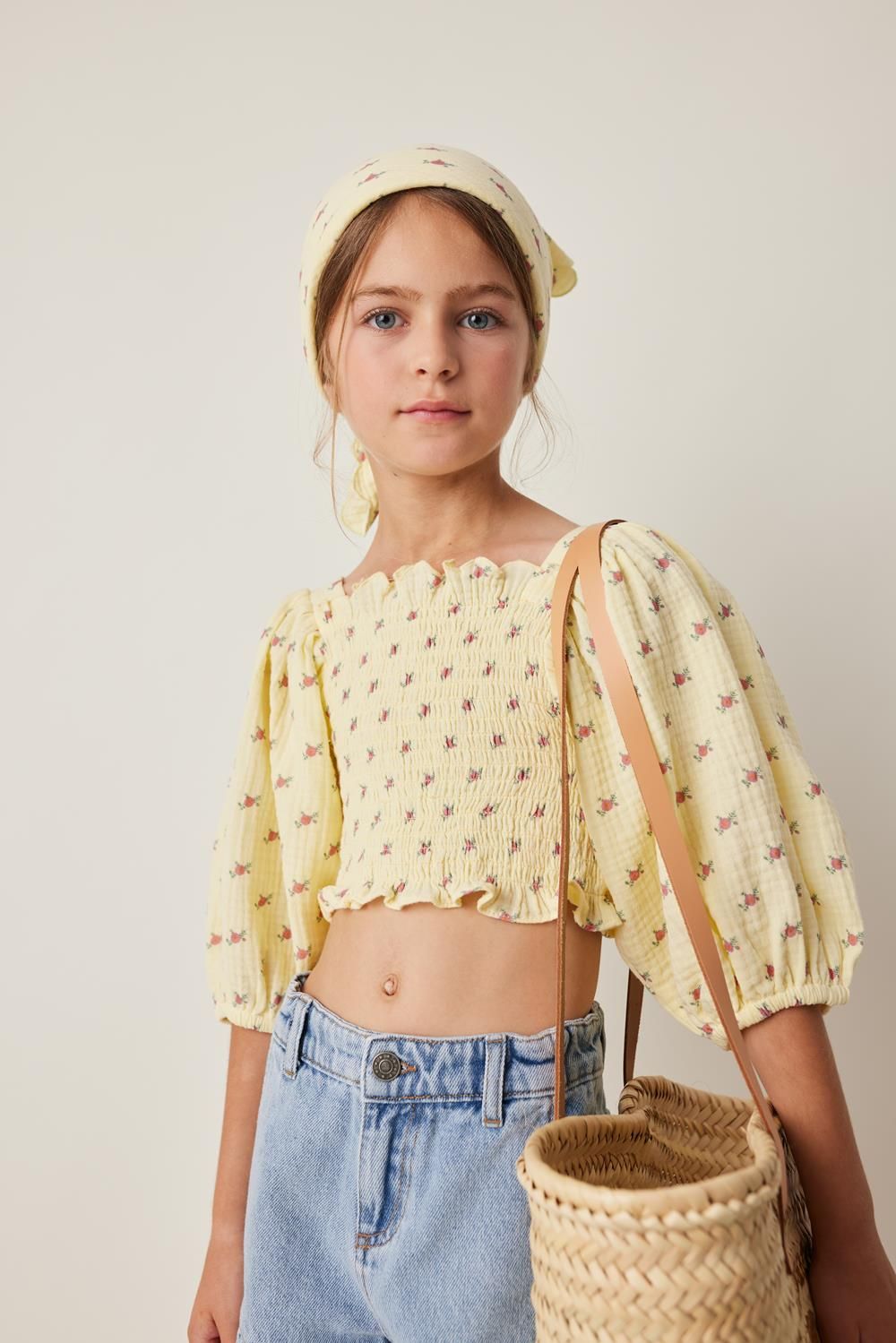Girl’s Blue Denim Shorts - Blue