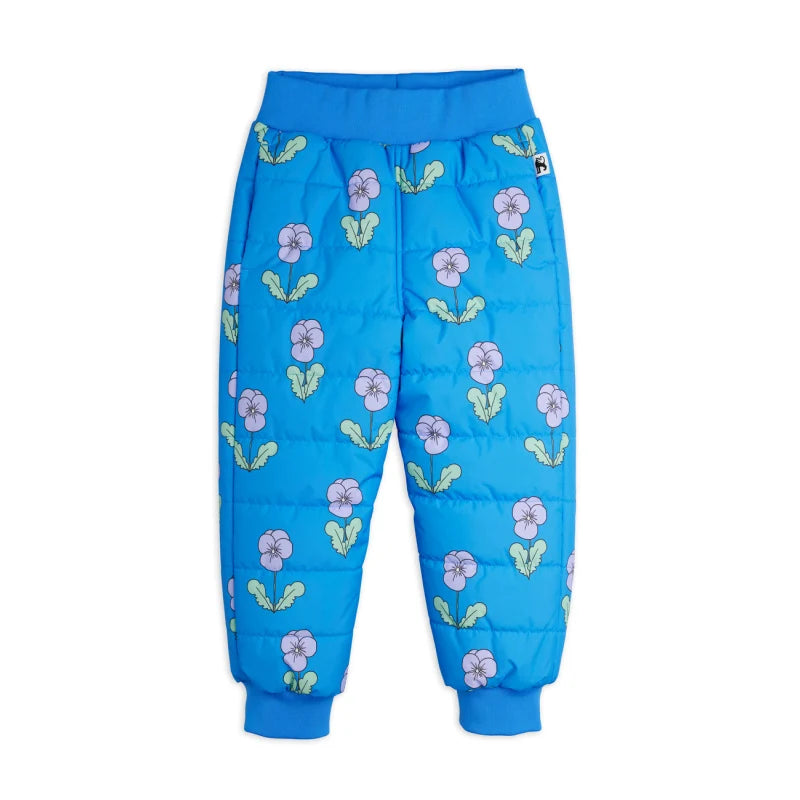Violas AOP Padded Outerwear Trousers - Blue