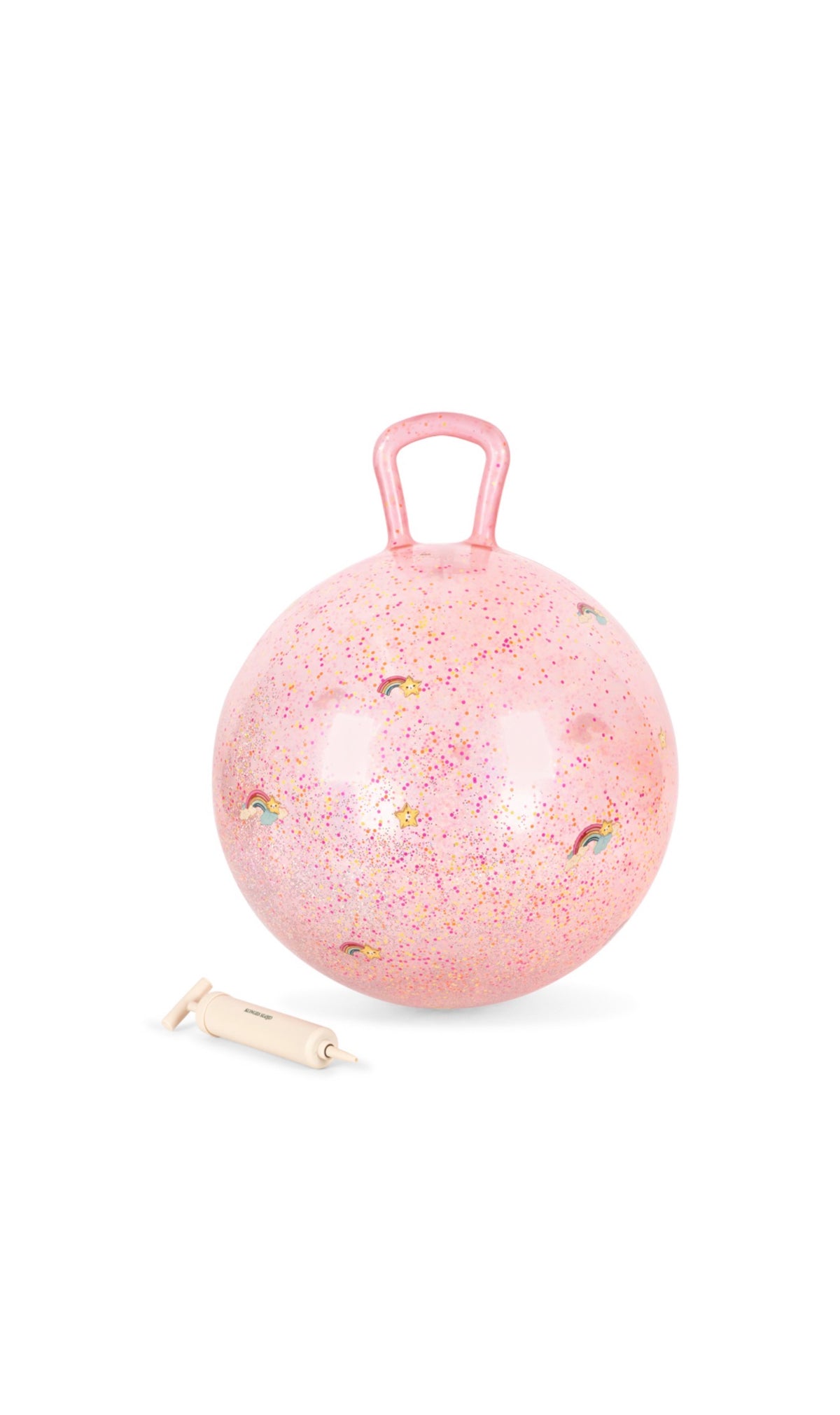 Glitter Jump Ball - Rainbow