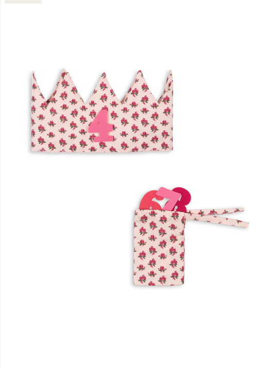 Birthday Crown - Rosie Blush