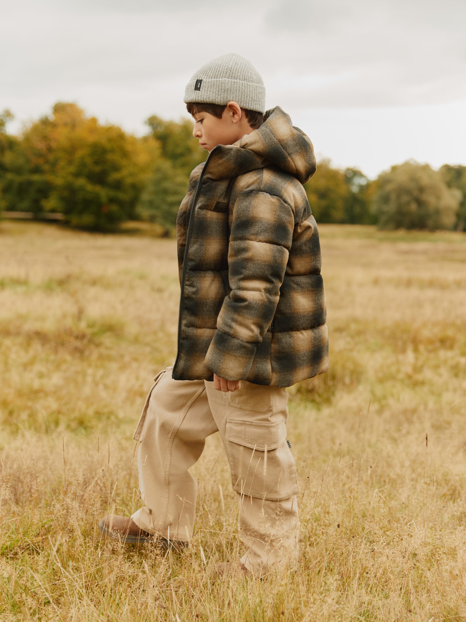 Hilo Jackets - Bark Check