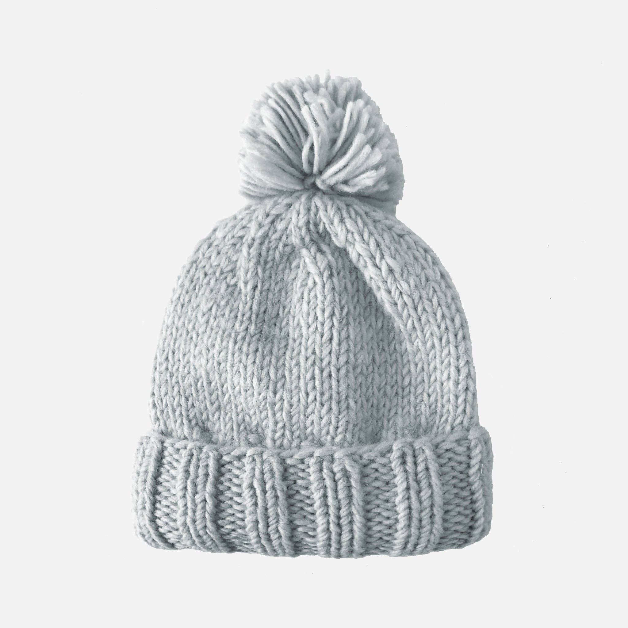 Classic Pom Hat Grey