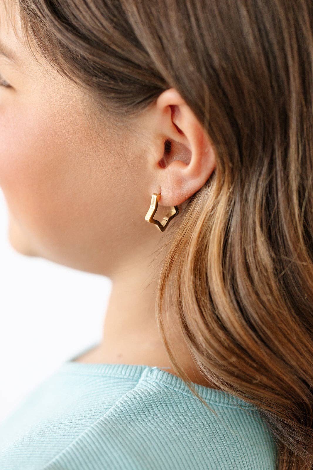 Star Hoop: Gold
