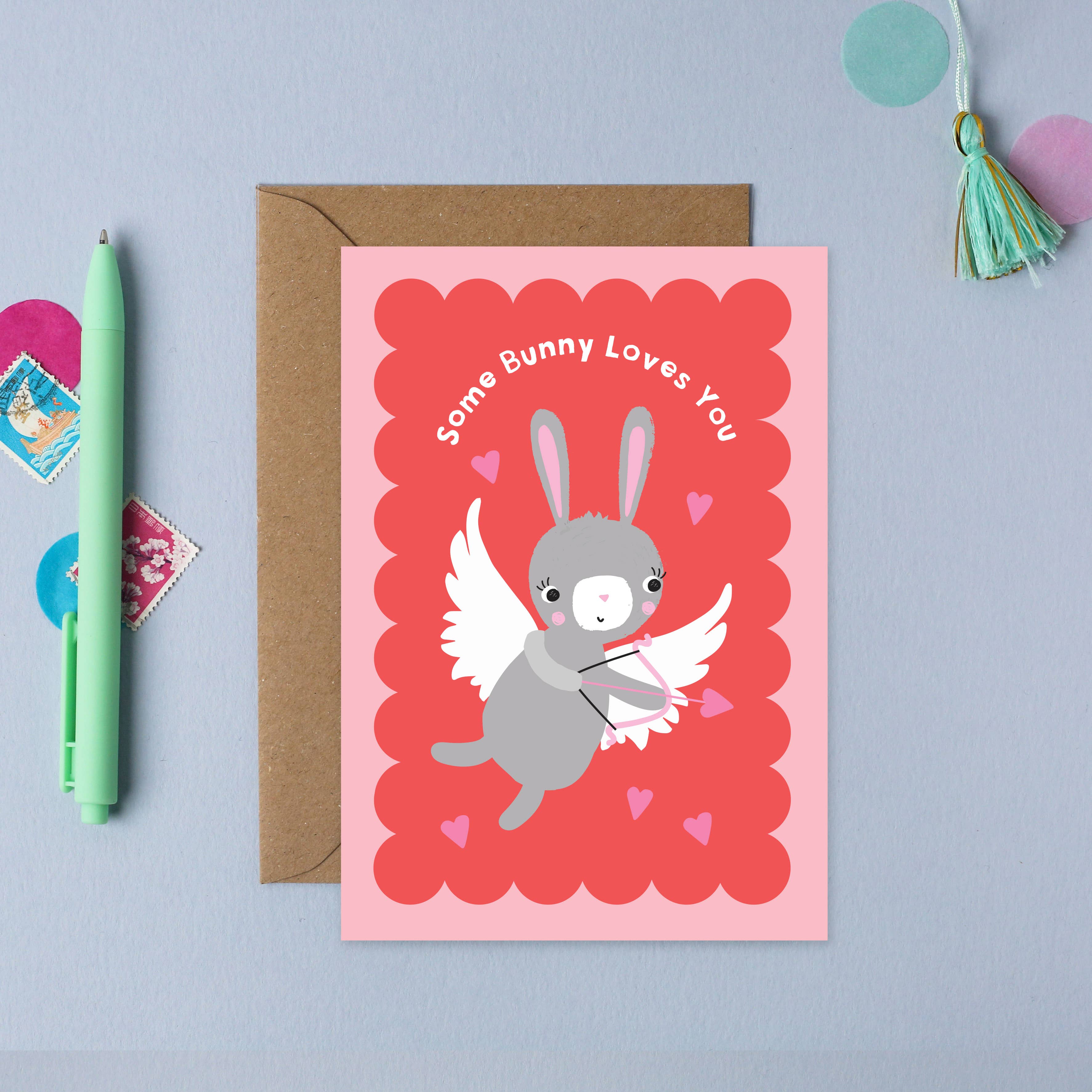 Some Bunny Loves You Card