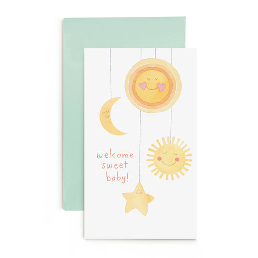 Baby Mobile Enclosure Card