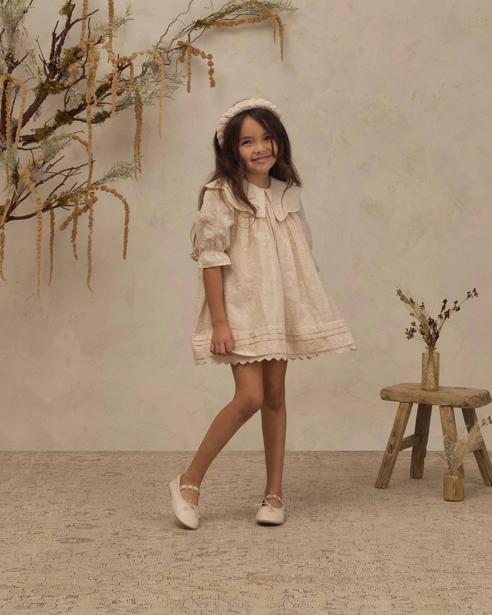 Mabel Dress Natural