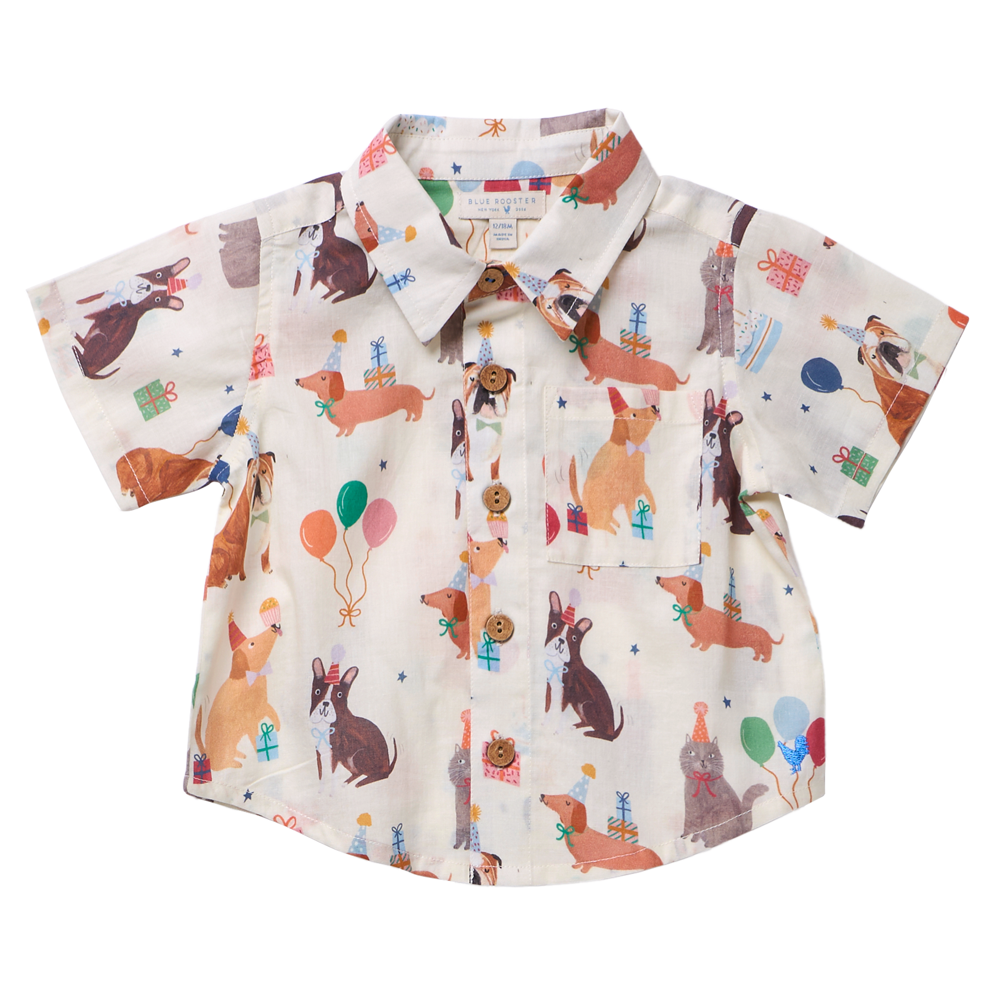 Boys Jack Shirt - Party Pets